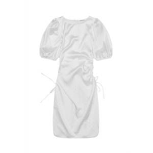 NEW DESIGNERS REMIX girl's lisbon dress in creme/black dots